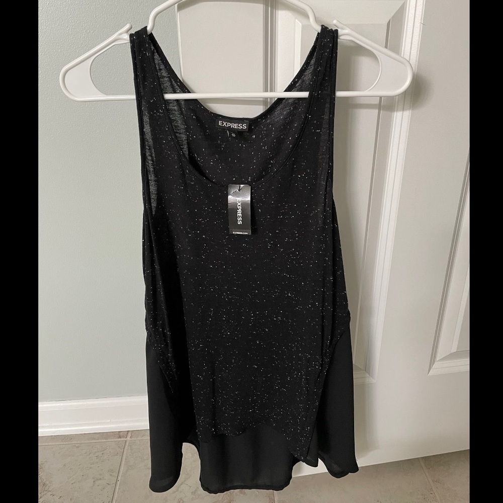 Black Express Tank Top Size XS